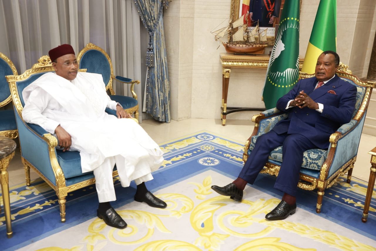 Congo-Niger : Denis Sassou N’Guesso échange avec Mahamadou Issoufou